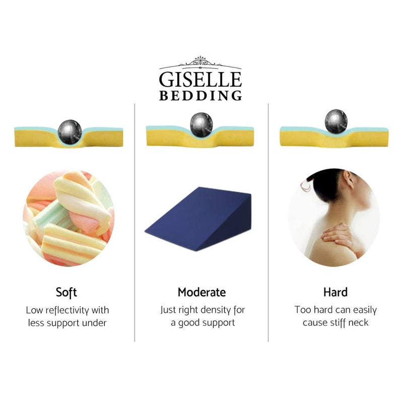 Danoz Direct - Giselle Bedding Wedge Pillow Blue - Buy 1 Get 1 Free! - danozdirect