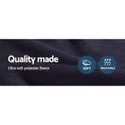 Danoz Direct - Giselle Electric Heated Blanket Car Truck Throw Rug Travel Camping 12V DC Aut - danozdirect
