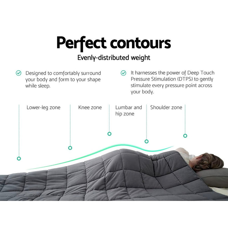 Danoz Direct - Giselle Weighted Blanket 7KG Adult - danozdirect