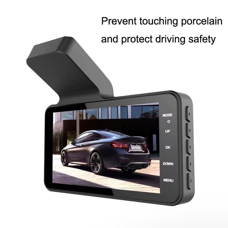Danoz Direct - Hd Night Vision Dash Camera - 4 Inches Easy Install - Dual Record - danozdirect