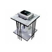 Danoz Direct - Interior Ave - Milano Black Square Side Table - danozdirect