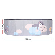 Danoz Direct - Keezi Kids Ball Pool Pit Toddler Ocean Play Foldable Child Playhouse Storage Bag - danozdirect