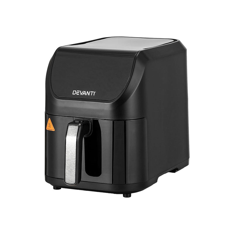 Danoz Direct 🎯Kitchen Smart - Devanti Air Fryer 5L W/ LCD Touch 1500W - Incl. Delivery - danozdirect