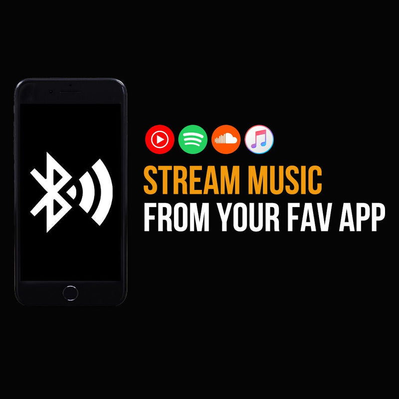 Danoz Direct - M&B Portable Splash Proof 80W Bluetooth Party Speaker, IPX4, TWS Pairing, Multi - Input, Lithium Battery, RGB, USB Charging - danozdirect