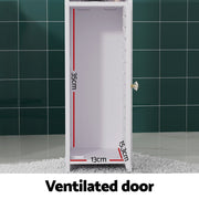 Danoz Direct - Organize your bathroom with the Artiss 3 Tier Floor Cabinet. Featuring a convenient toilet roll holder and tissue organizer, - danozdirect