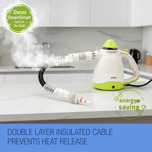 Danoz Direct - Portable Steam Cleaner Multi - Purpose High Pressure Handheld - danozdirect-