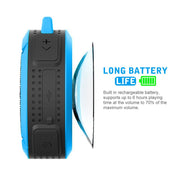 Danoz Direct - Portable Waterproof Wireless Mini Bluetooth Music Speaker (Red) - danozdirect