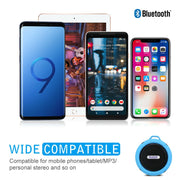 Danoz Direct - Portable Waterproof Wireless Mini Bluetooth Music Speaker (Red) - danozdirect