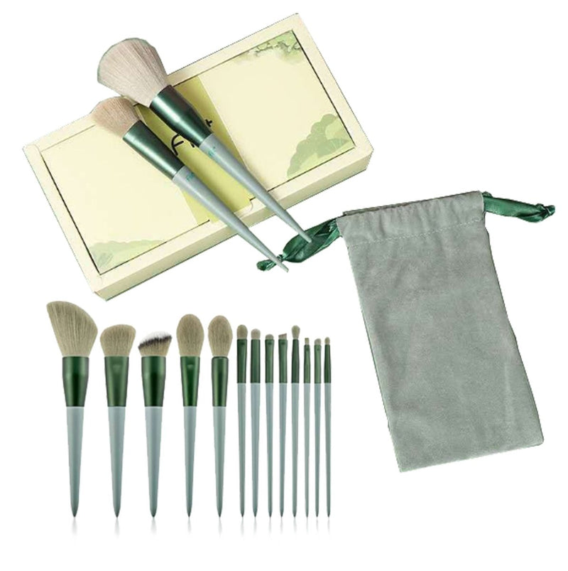 Danoz Direct - Professional Make Up Brushes Set 13pcs Beauty Foundation Eye Shadow - danozdirect