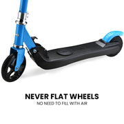 Danoz Direct - ROVO KIDS Electric Scooter Lithium Ride - On Foldable E - Scooter 125W Rechargeable, Blue - danozdirect