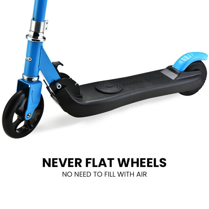 Danoz Direct - ROVO KIDS Electric Scooter Lithium Ride - On Foldable E - Scooter 125W Rechargeable, Blue - danozdirect