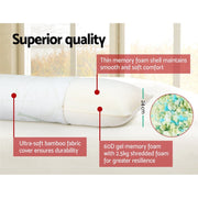Danoz Direct - Super Long - Giselle Bedding Body Support Pillow with Bamboo Cover - danozdirect