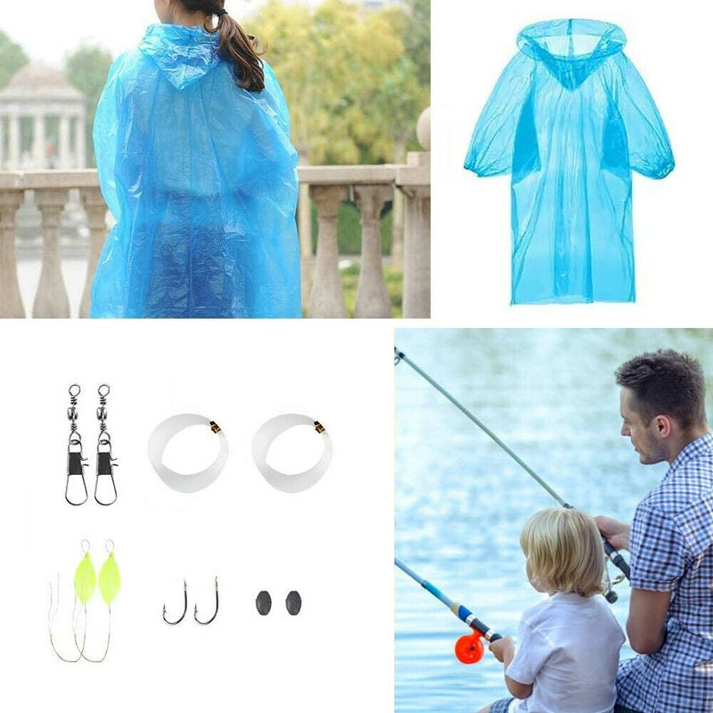 Danoz Direct - Tactical Emergency Survival Kit Outdoor Sports Hiking Camping SOS Tool Equipment - danozdirect