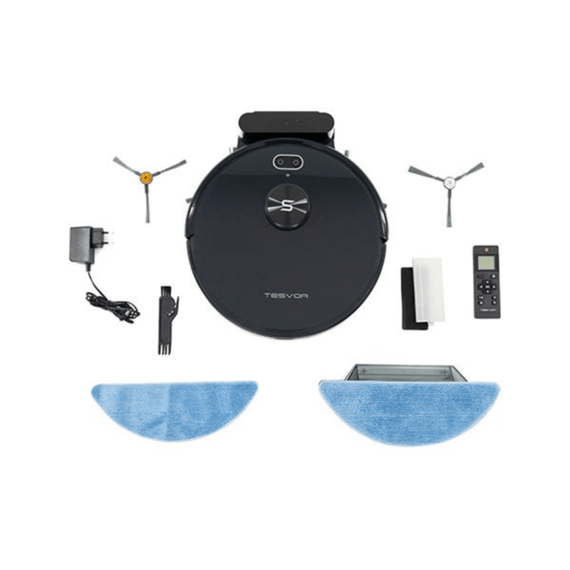 Danoz Direct - Tesvor S6+ Robot Vacuum Cleaner Mop 2700Pa With Laser Navigation and App controlled - danozdirect