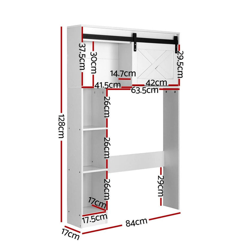 Danoz Direct - Transform your bathroom into a clutter - free and organized space with Artiss Bathroom Cabinet. - danozdirect