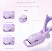 Danoz Direct - White USB Rechargeable Electric Heated Eyelash Curler - Lash Lift and Extension Tool - danozdirect