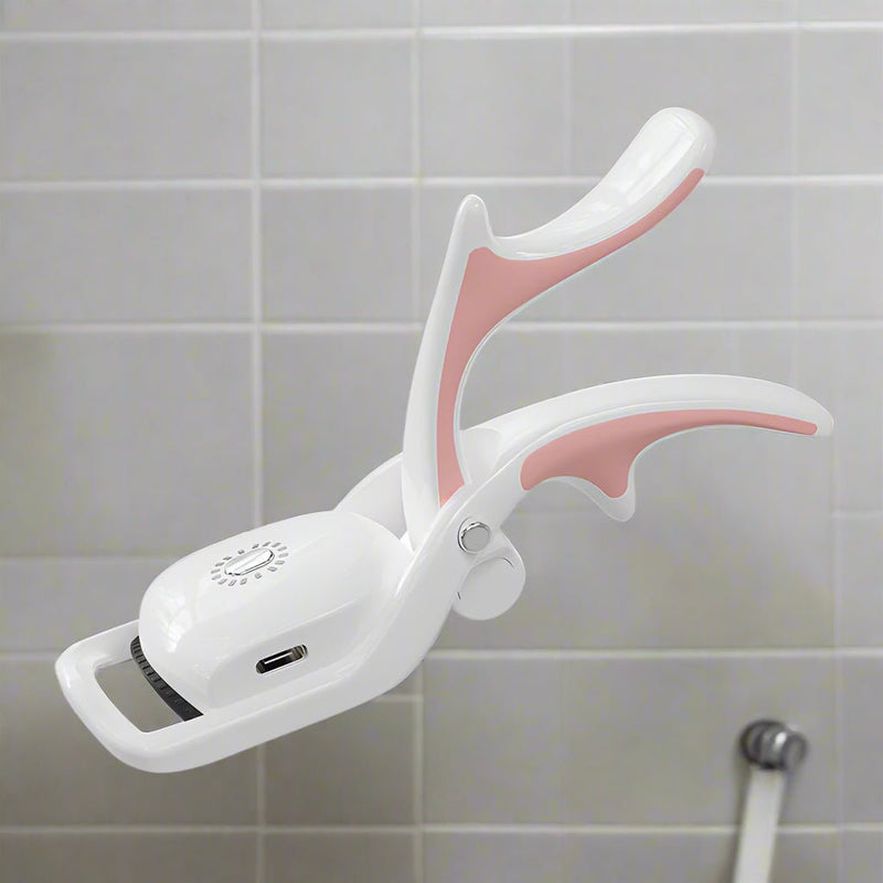 Danoz Direct - White USB Rechargeable Electric Heated Eyelash Curler - Lash Lift and Extension Tool - danozdirect
