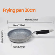 Danoz DuraStone Frying Pan collection delivers professional - quality cooking across four versatile sizes - 28cm, 26cm, 24cm, and 20cm - 5 years Warranty! - danozdirect