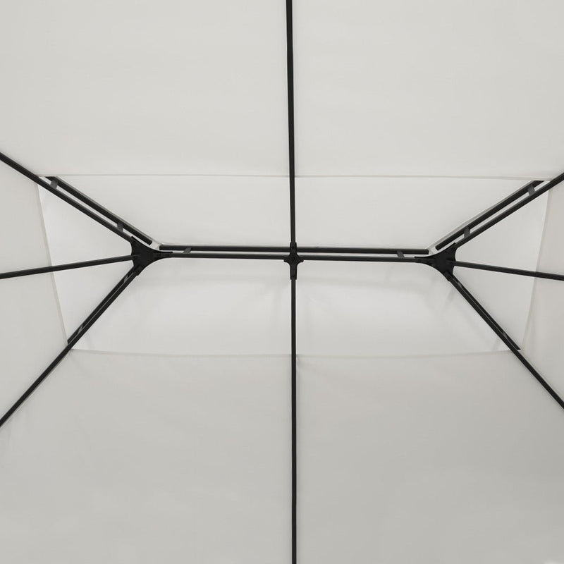 Danoz Events - Instahut Gazebo 4x3m Marquee Outdoor Wedding Party Event Tent Home Iron Art Shade White - danozdirect