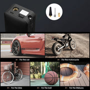 Danoz Exclusive MightyPump - Rechargeable Air Pump Tire Inflator Portable Compressor Digital Cordless Car, Motorcycle Bicycle Balls + Charge any other Devices! - danozdirect
