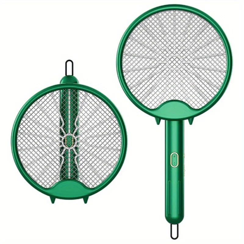 Danoz Exclusive - MozzieZap - 3000V Electric Mosquito Racket Mosquito Killer Lamp USB Rechargeable Foldable Mosquito Zapper - danozdirect