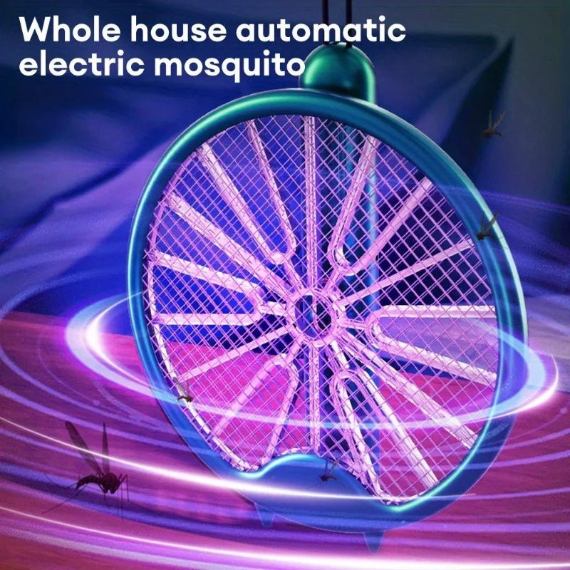 Danoz Exclusive - MozzieZap - 3000V Electric Mosquito Racket Mosquito Killer Lamp USB Rechargeable Foldable Mosquito Zapper - danozdirect