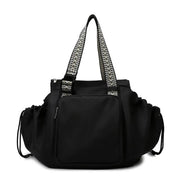 Danoz Fashion - Black Convertible Multifunctional Baby Cradle Travel Bag - Women's Backpack, Shoulder Bag, Mummy Bag with Expandable Storage - danozdirect