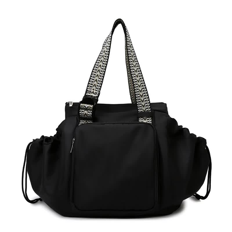 Danoz Fashion - Black Convertible Multifunctional Baby Cradle Travel Bag - Women's Backpack, Shoulder Bag, Mummy Bag with Expandable Storage - danozdirect