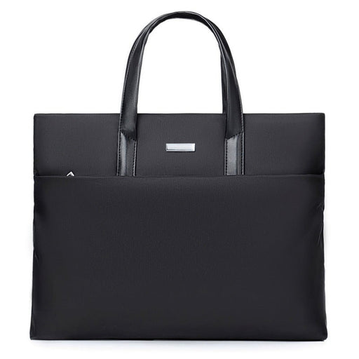 Danoz Fashion - Black Lightweight Business Tote Bag - Durable and Stylish for Work and Travel - danozdirect