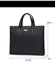 Danoz Fashion - Gray Lightweight Business Tote Bag - Durable and Stylish for Work and Travel - danozdirect