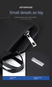 Danoz Fashion - Gray Lightweight Business Tote Bag - Durable and Stylish for Work and Travel - danozdirect