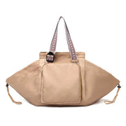 Danoz Fashion - Khaki Convertible Multifunctional Baby Cradle Travel Bag - Women's Backpack, Shoulder Bag, Mummy Bag with Expandable Storage - danozdirect