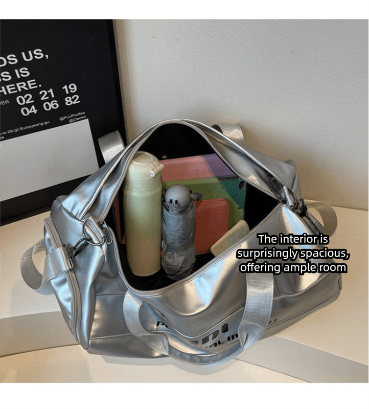 Danoz Fashion - Lightweight Sports Bag with Dedicated Shoe and Wet Gear Zone(blue) - danozdirect