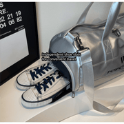 Danoz Fashion - Lightweight Sports Bag with Dedicated Shoe and Wet Gear Zone(white) - danozdirect