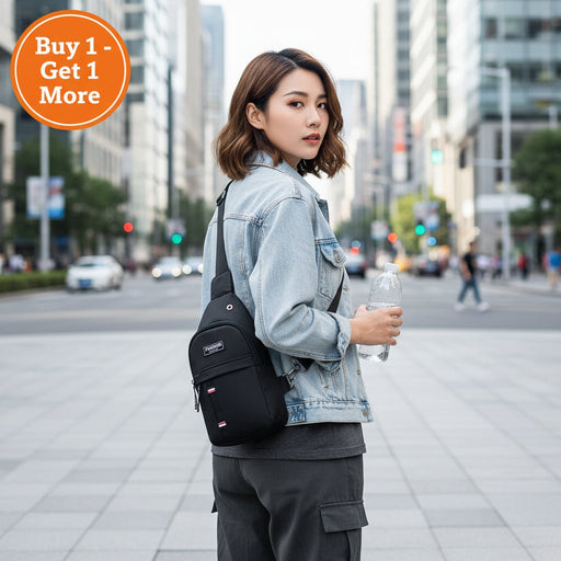 Danoz Fashion - Men/Women Waterproof Large Capacity Fanny Pack, Adjustable Strap For Outdoor Activities, Travel Running, Hiking, And Cycling - Buy 1 Get 1 Free! - danozdirect