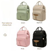 Danoz Fashion - Multifunctional Diaper Bag Backpack(Green) - Large Capacity & Organized Storage for Baby Essentials - danozdirect