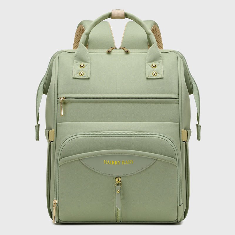 Danoz Fashion - Multifunctional Diaper Bag Backpack(Green) - Large Capacity & Organized Storage for Baby Essentials - danozdirect