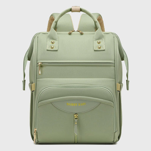 Danoz Fashion - Multifunctional Diaper Bag Backpack(Green) - Large Capacity & Organized Storage for Baby Essentials - danozdirect
