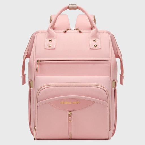 Danoz Fashion - Multifunctional Diaper Bag Backpack(Pink) - Large Capacity & Organized Storage for Baby Essentials - danozdirect