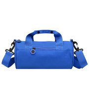 Danoz Fashion - Waterproof Oxford Cylindrical Travel Bag - Large Capacity Handbag with Shoulder Strap(Blue) - danozdirect