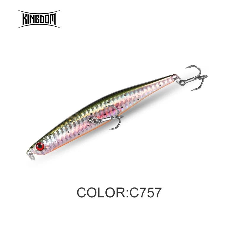 Danoz Fishing - Topwater Floating Pencil Fishing Lures Jerkbaits 110mm/10g 86mm/6.5g Artificial Wobbles Hard Baits Fishing For Sea Bass - danozdirect