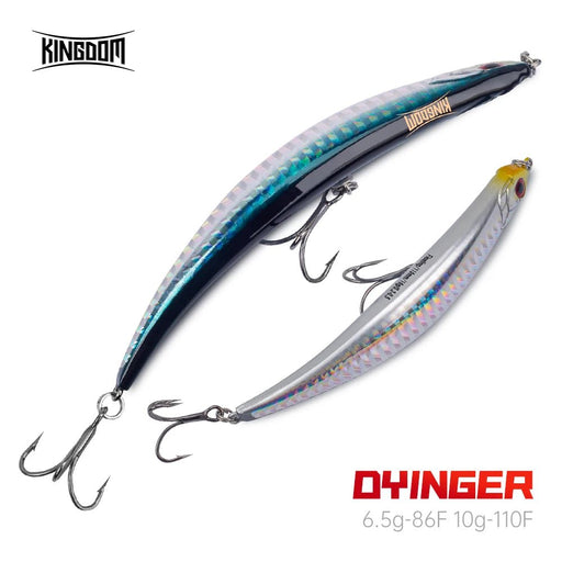 Danoz Fishing - Topwater Floating Pencil Fishing Lures Jerkbaits 110mm/10g 86mm/6.5g Artificial Wobbles Hard Baits Fishing For Sea Bass - danozdirect