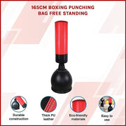 Danoz Fitness - 165CM Boxing Punching Bag Free Standing - Incl. Delivery - danozdirect