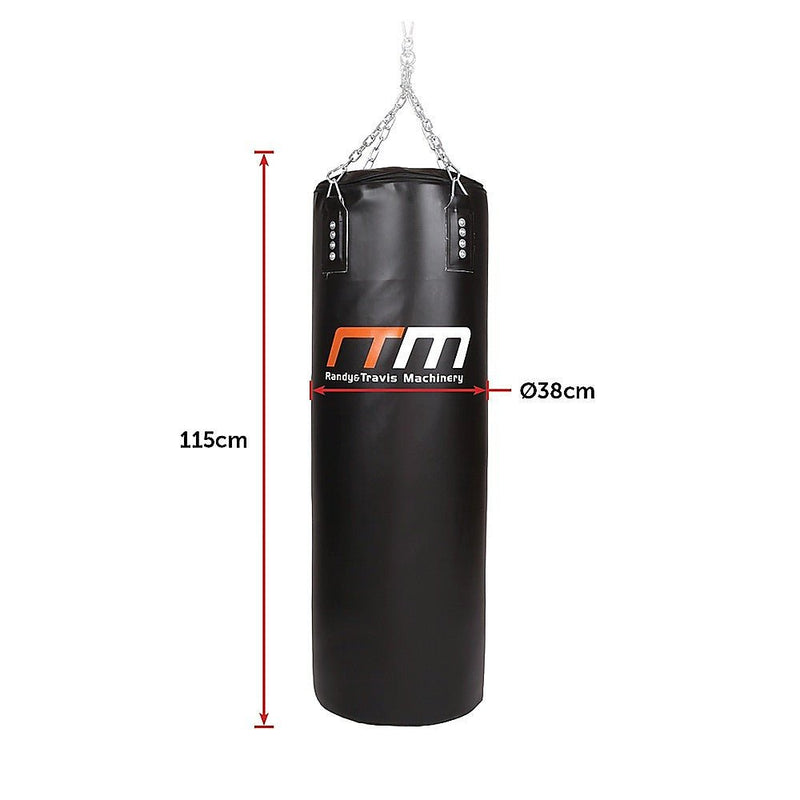 Danoz Fitness - 37kg Boxing Punching Bag Filled Heavy Duty - Incl. Delivery - danozdirect