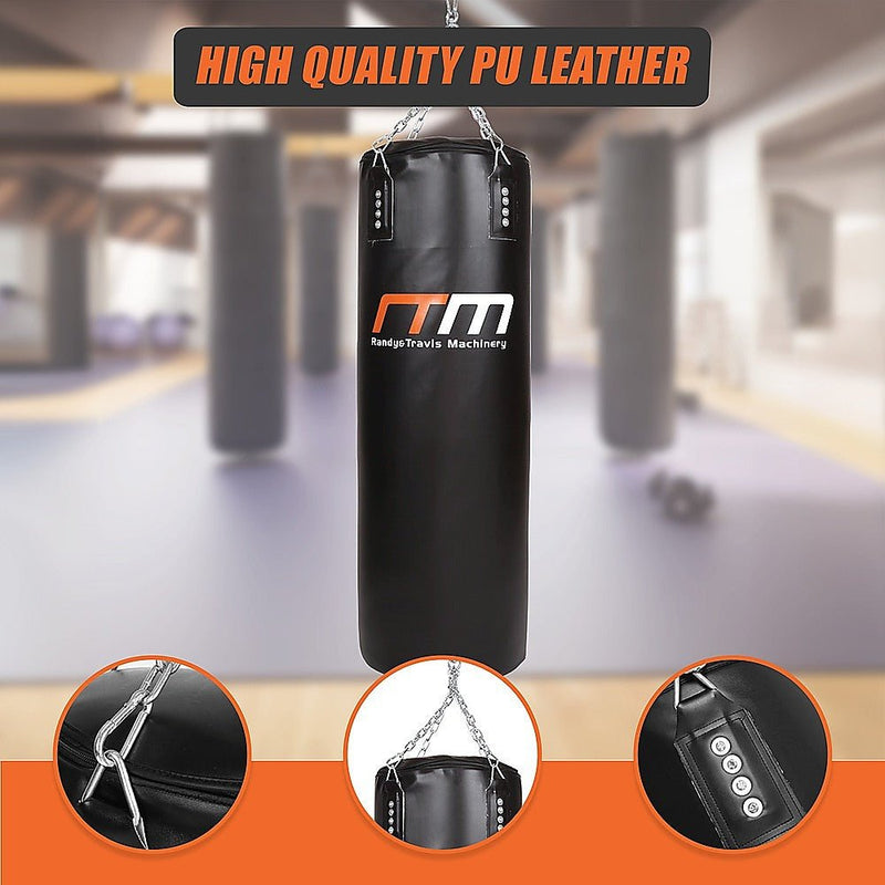 Danoz Fitness - 37kg Boxing Punching Bag Filled Heavy Duty - Incl. Delivery - danozdirect