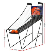 Danoz Fitness - Basketball Arcade Game Electronic Scorer 8 Games Double Shoot Grey - Incl. Postage - danozdirect