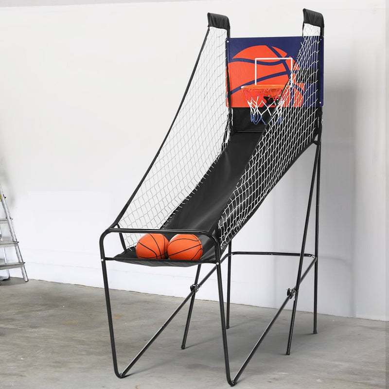 Danoz Fitness - Basketball Arcade Game Electronic Scorer 8 Games Double Shoot Grey - Incl. Postage - danozdirect