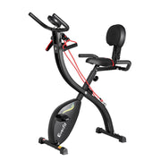 Danoz Fitness - Everfit Folding Exercise Bike Magnetic X - Bike Indoor Cycling Resistance Rope - danozdirect