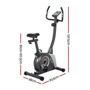 Danoz Fitness - Everfit Magnetic Exercise Bike Upright Bike Fitness Home Gym Cardio - danozdirect