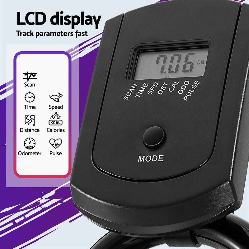 Danoz Fitness - Everfit Spin Bike Exercise Bike Cardio Gym Bluetooth APP Connectable - danozdirect